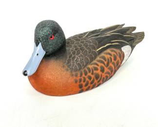 Hand Carved Duck Decoy by Jules A. Bouillet 2000 - 594/2500