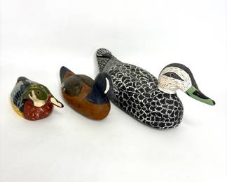 Lot of 3 Duck Decoys 1