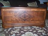 Very exquisite walnut cedar chest.