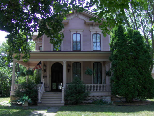 Front view of the home.  There are cosmetic issues but home is totally sound.