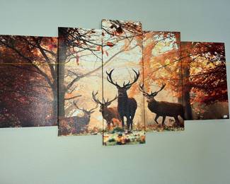 5pc WALL ART