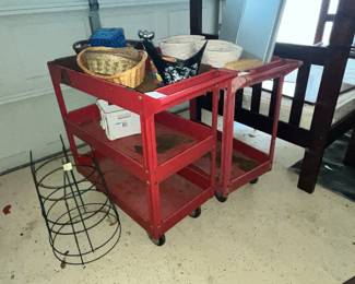 METAL UTILITY CARTS