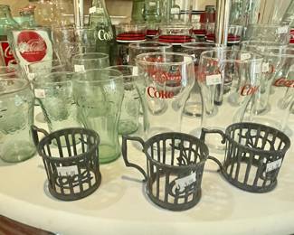 LOADS OF VARIOUS COKE GLASSES!