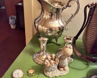 STERLING CANDLESTICKS