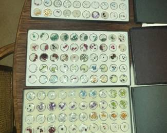 6 CASES OF SEMI-PRECIOUS & LAB GROWN JEWELS