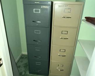 METAL FILE CABINETS