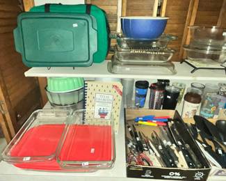 LOTS OF PYREX