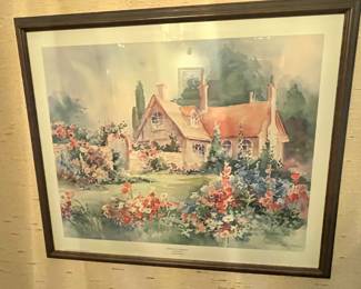 "GARDEN AT SUNSET" by BARBARA MOCK
