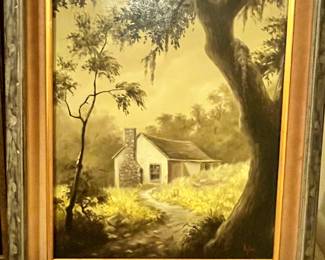 ORIGINAL OIL ON CANVAS by DALHART WINDBERG