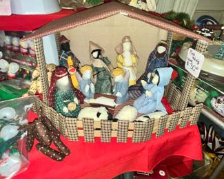 PLUSH NATIVITY SCENE
