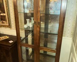 GORGEOUS, TALL DISPLAY CASE