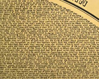 THE GOSPEL OF ST. JOHN IS THE BACKGROUND