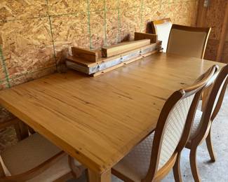 $500 for Amish table and 6 chairs.