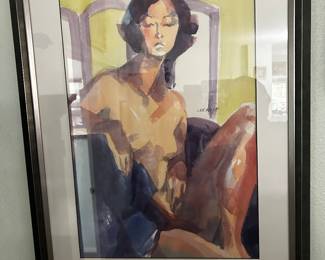 Signed Paintings by Lee Rose (Local Artist)