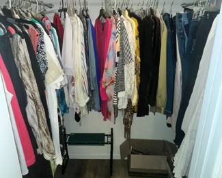 LARGE CLOSET FULL