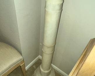 TALL MARBLE PEDESTAL