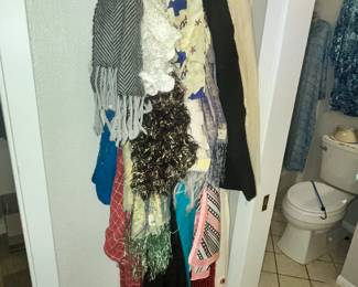 LOTS OF SCARVES