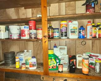 LAWN & GARDEN ITEMS, PAINT