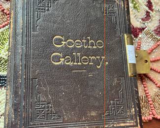 ANTIQUE ALBUM "GOETHE GALLERY"