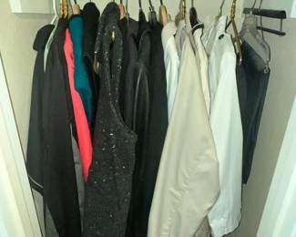 CLOSET FULL OF JACKETS