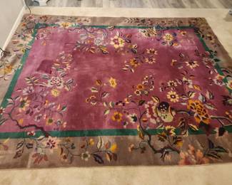 ANOTHER ROOM-SIZED RUG - 9.5 X 11.5