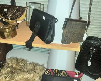SILVER CHAIN PURSE & MORE