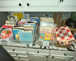 LOTS OF COOKBOOKS