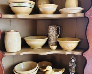 Yellow ware collection 