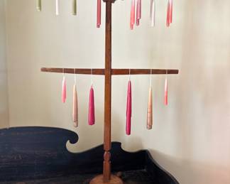 Hard to find table top candle dry rack