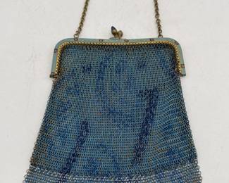 Collection of Whiting & Davis & Mandalian Enameled Mesh Bags