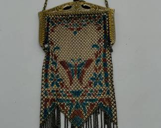Collection of Whiting & Davis & Mandalian Enameled Mesh Bags