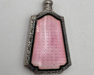 Mini Sterling Guilloche' Perfume
