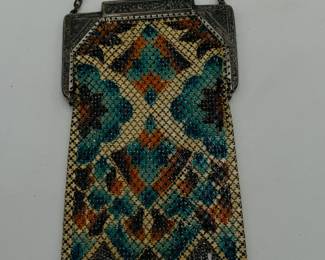 Collection of Whiting & Davis & Mandalian Enameled Mesh Bags