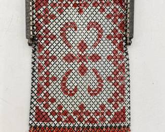 Collection of Whiting & Davis & Mandalian Enameled Mesh Bags