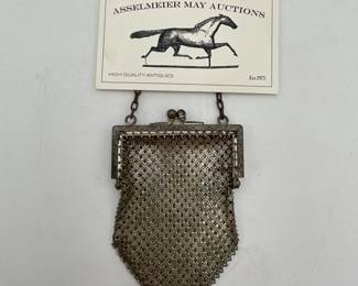 Collection of Whiting & Davis & Mandalian Enameled Mesh Bags