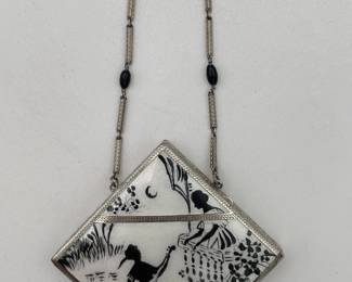 Black and White Guilloche' Compact
