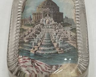 1904 St. Louis World's Fair Paper Weight