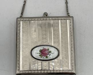 Guilloche' Decorated Compact