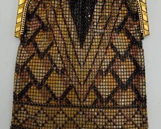 Collection of Whiting & Davis & Mandalian Enameled Mesh Bags