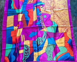 Picasso scarf