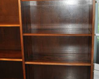 Modern Mid Century Rosewood cabinet with shelving unit by Hundevad - 54" wide x 77" tall x 17" deep