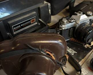 Vintage Canon cameras