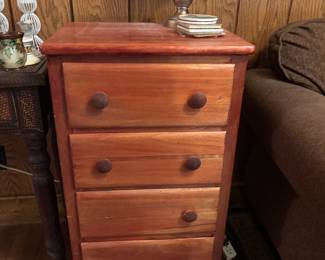 small oak chest 