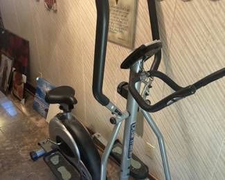 2 in 1 Elliptical and Stationary Bike