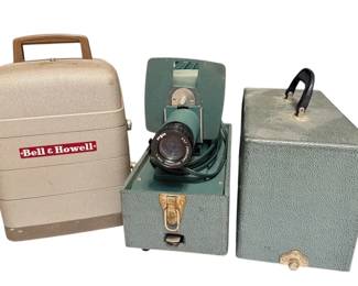 Bell Howell 253 AX  Argus 300 Projectors