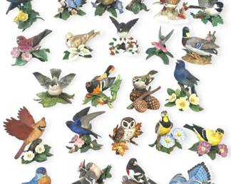 29 Lenox Porcelain Birds Like New