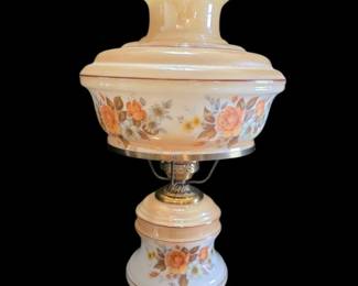 Vintage Gone With The Wind Hurricaine Electric Lamp