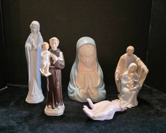 Royal Windsor Madonna Planter, Holy Family Porcelain Figurine More