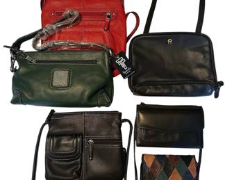 Leather Purses Etienne Aigner, Tignanello, Fossil,  More