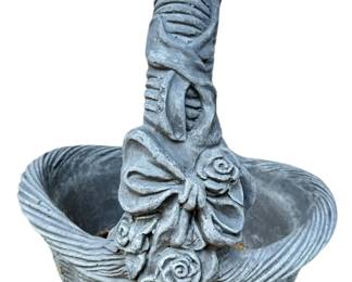 Cement Basket Planter